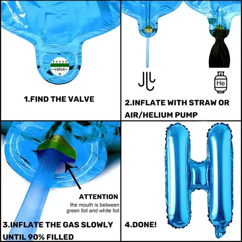 12 best sales नीला गुब्बारा - №4