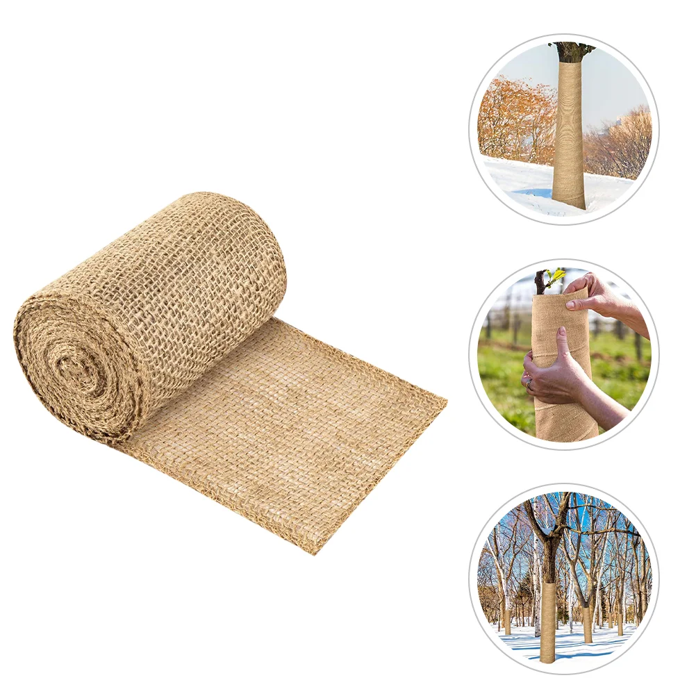 Plant Burlap Tree Protector Warm Cloth Wrapper For Garden Protective Film Outdoor Chocolate Cold-proof Protectors Bandages