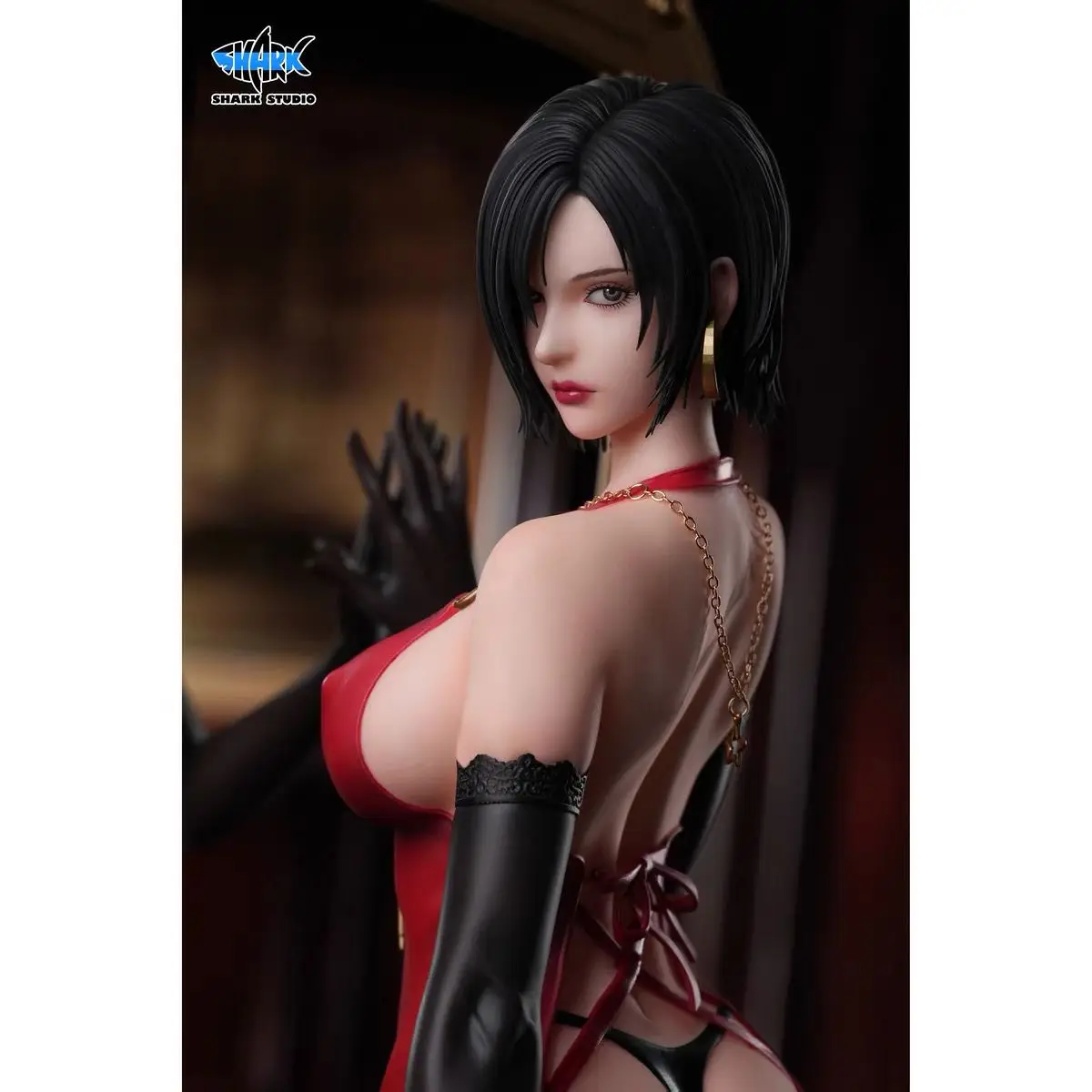 Hot-Presale 50 سنتيمتر الشر المقيم شخصيات كرتونية 1/4 آدا وونغ الشكل بولي كلوريد الفينيل تمثال مثير فتاة نموذج سطح المكتب جمع الهدايا اللعب #2