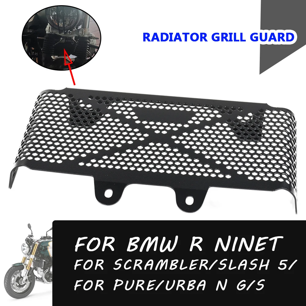 

Motorcycle Accessories Radiator Guard Grille Cover Grill Protection Mesh For BMW R NineT R NINE T RNINET SCRAMBLER 2022 2023