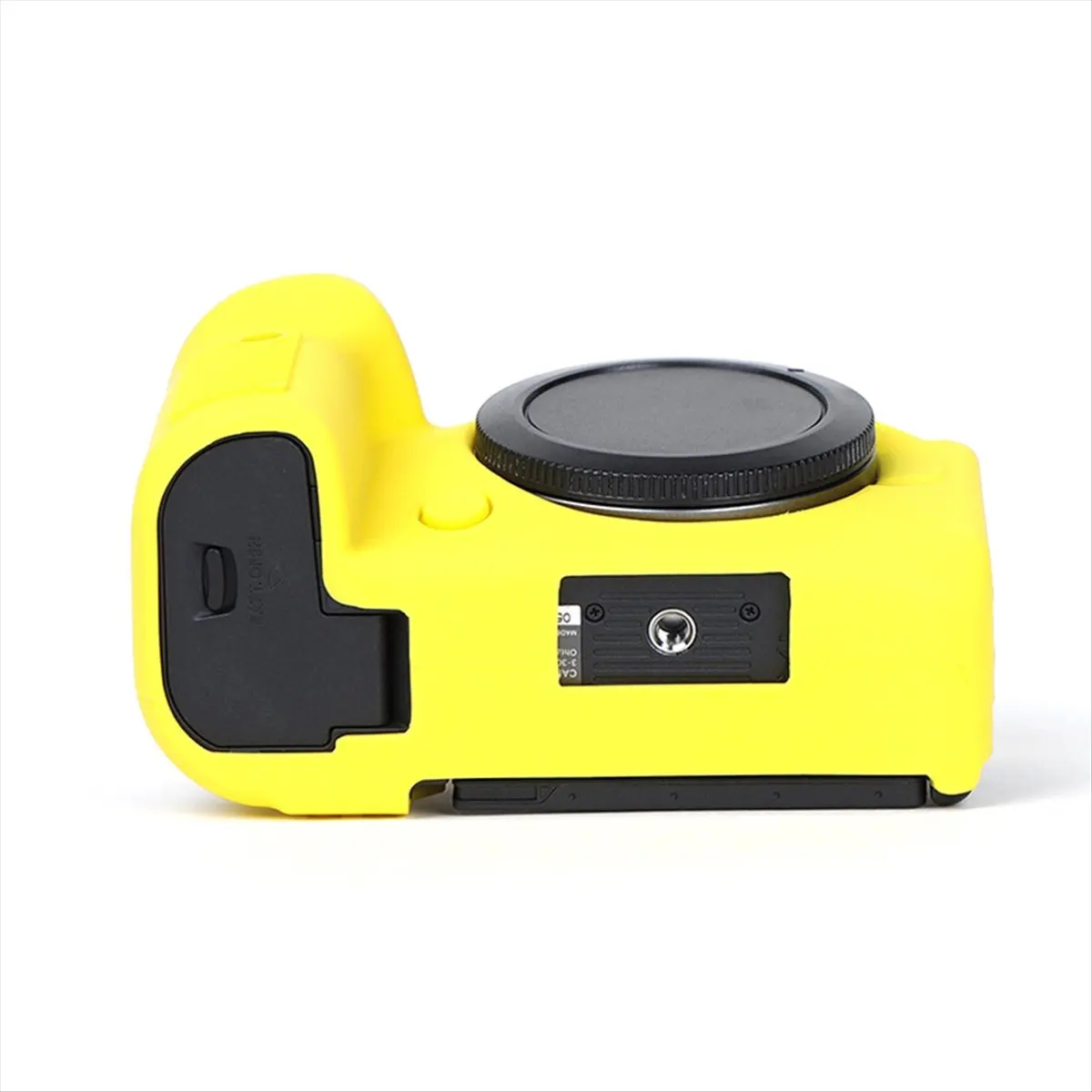 Silicone Protective Case for R6 Mark II Non-Slip, Dustproof, Scratchproof Soft Case with Enhanced Grip Yellow