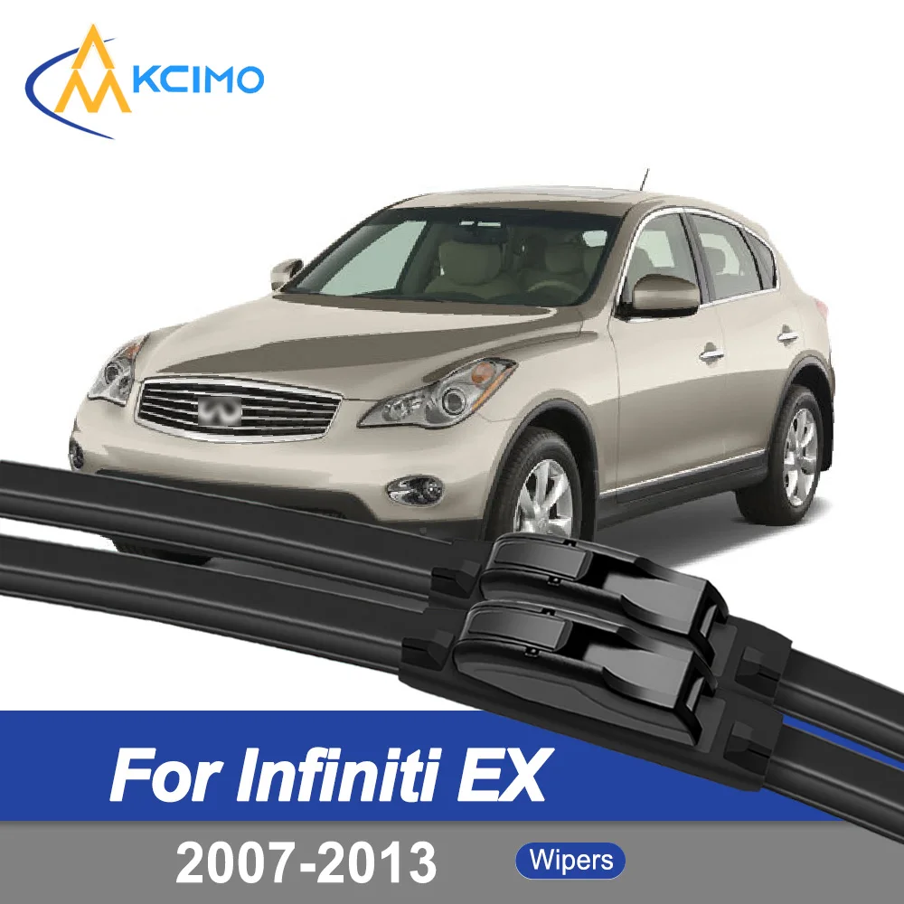 

For Infiniti EX J50 2007-2013 front Windshield Wipers Easy Installation Quiet Performance Exact Fit Safe Durable