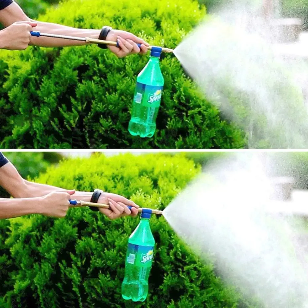

Portable Brass Atomizing Misting Nozzle Push-pull High Pressure Irrigation Sprayers Adjustable Universal Water Nozzle