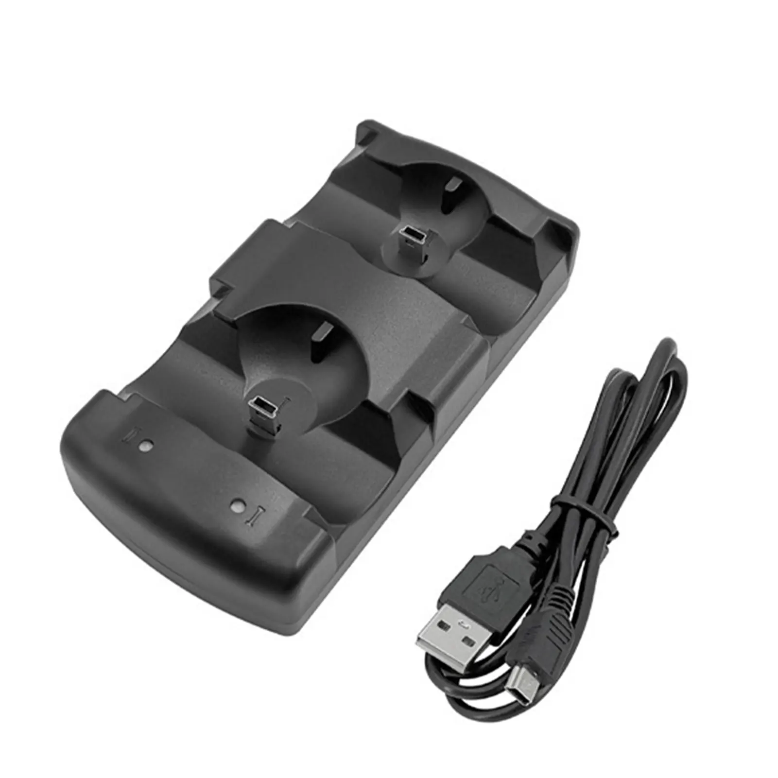 Dual Wireless Charger For PS3 And PS Move Controllers 3. Input 5V 2. ABS Battery Charger Charger Usb