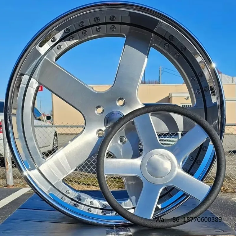

SJ 2 Piece Forged Wheels 18 19 20 22 24 24 Inch Rims 5x112 5x120 5x114.3 for BMW X6 M Audi RS Q8 Mercedes AMG GLS63 Lexus LX600