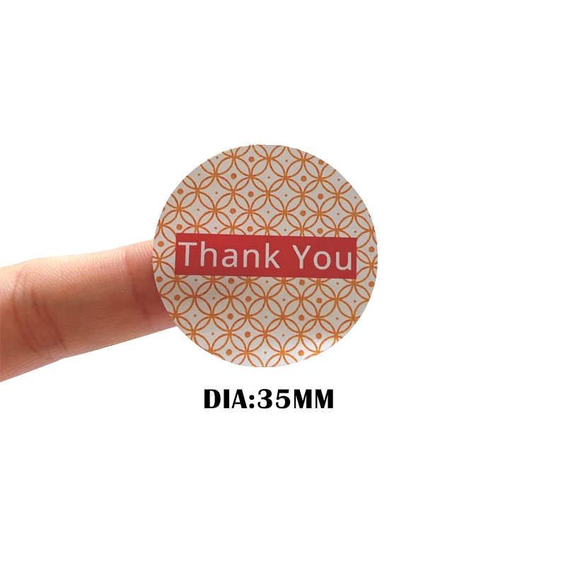 100 Stück Danke Weihnachten Briefpapier personalisierte DIY Vintage handgemachte Aufkleber Etikett Aufkleber Geschenk Kuchen Backen Versiegelung 35 mm