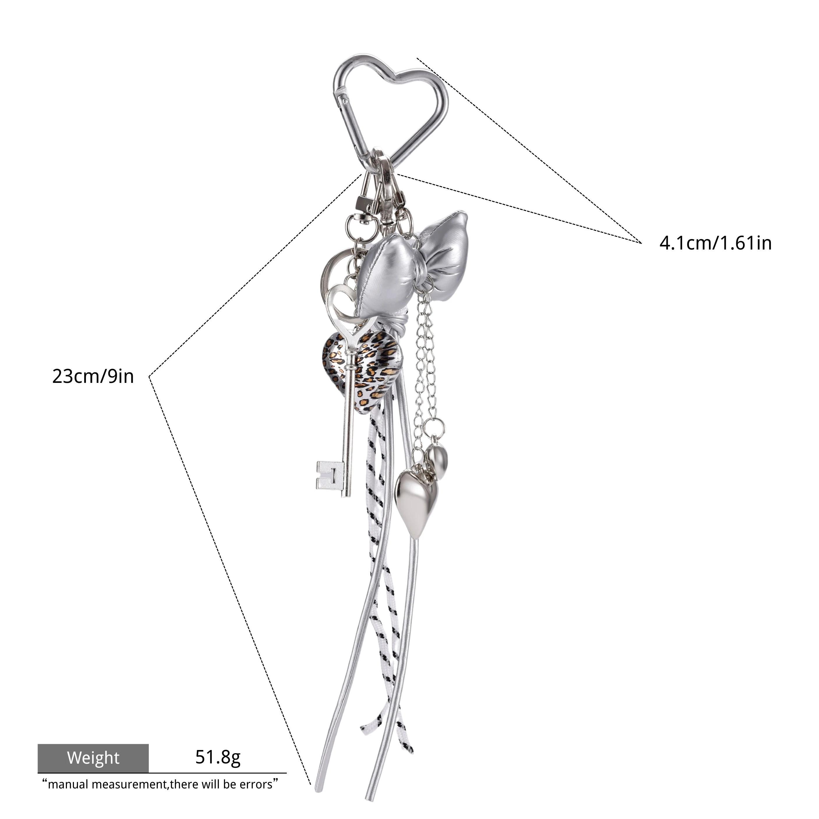 Wholesale new PU leather rope keychain pendants, fashionable and versatile pendants accessories bag chain