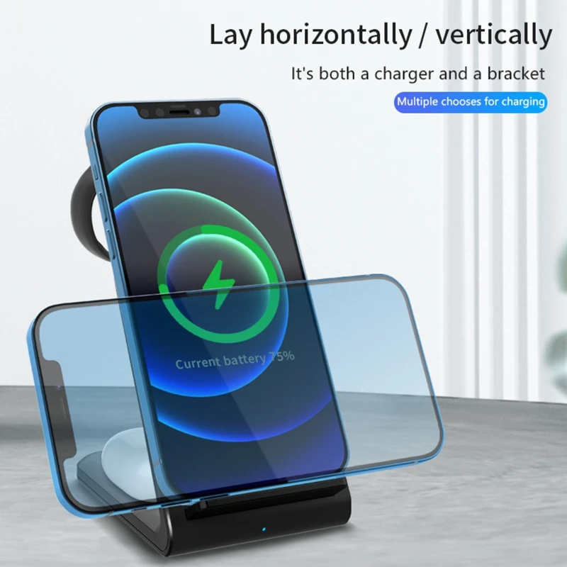 Three-in-one 15 for W Headset Watch Wireless with Indication Function Fit for Headset Watch