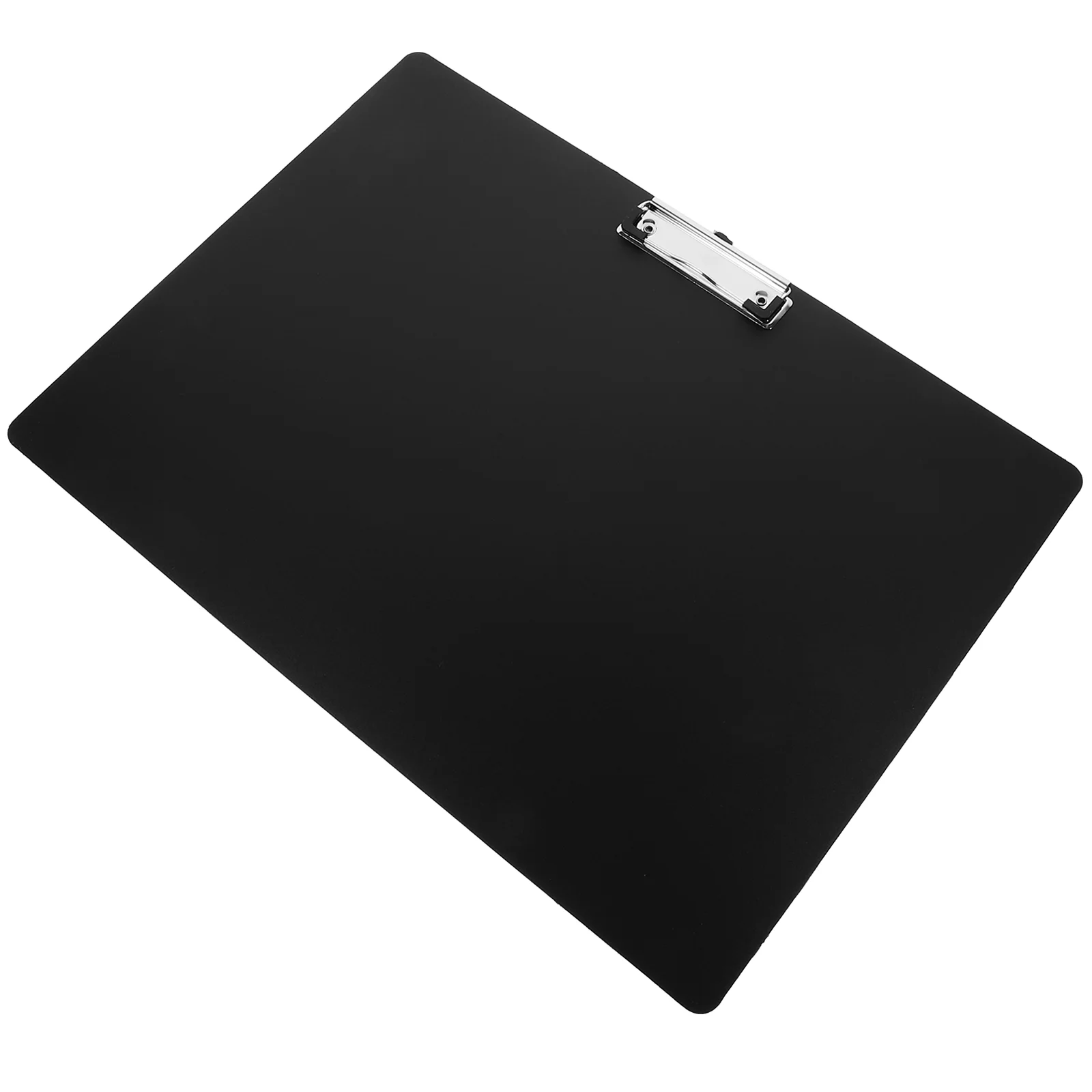 A3 Horizontal Clipboard Drawing Paper Clip Pad Thick Plastic Writing Pad Office File Folder Clip (Black)