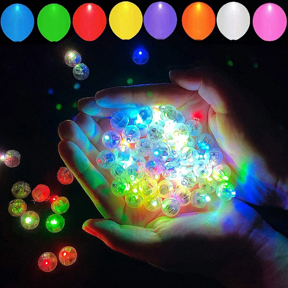 

500pcs /lot Mini LED balloon light round battery operated balllights for Wedding party Valentine's Day Birthday Decoration