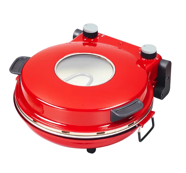 Portable Household 16-inch Electric Pizza Stove with Multi-functional Fully Automatic Upper and Lower Separate Heating