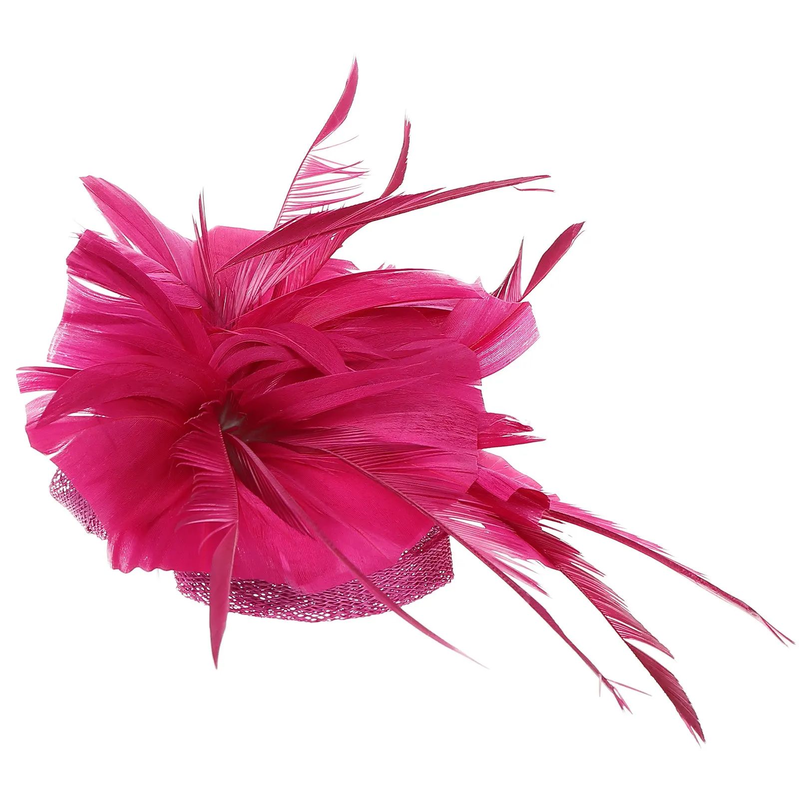

1Pcs Premium Flax Plume Hair Clip Stylish Elegant Headdress for Bridesmaids Bridal Festival Banquet Birthday Performance Hair