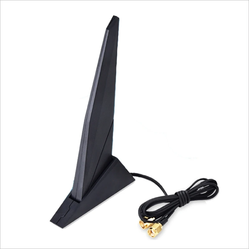 Antena Magnética 2T2R Original Wifi6e Tribanda + Cable Extensión para Z390 Z490