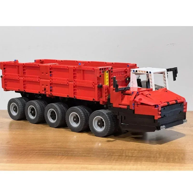 MOC-29987 สีแดงใหม่Cargoขนส่งรถบรรทุกTH.680 รุ่นคู่มือBuilding Block Model1512Partsเด็กอาคารบล็อกของเล่นของขวัญ