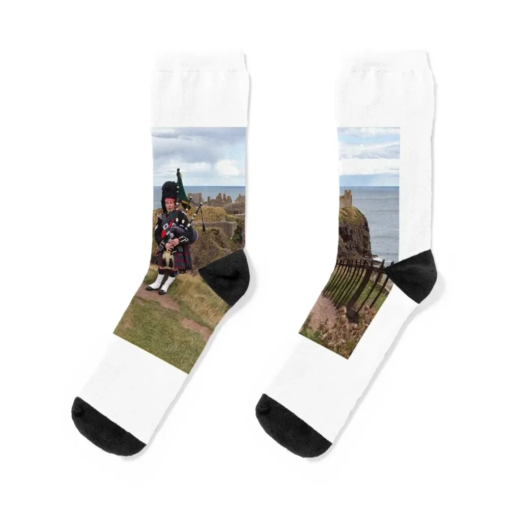 

Dunnottar Castle Socks Stockings compression winter gifts Socks Female Men's