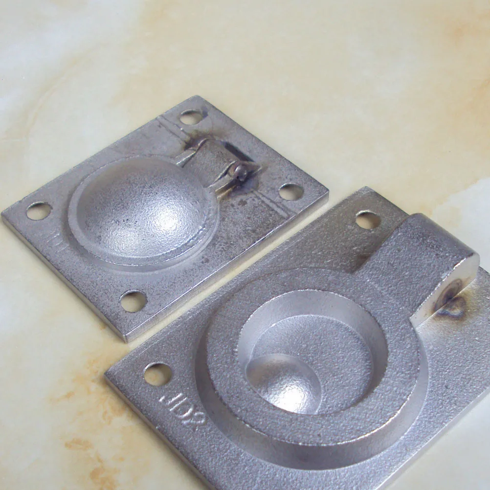 

3 Pcs Big Pull-up Handle Sliding Door Cabinet Knobs Kitchen Matte Invisible Rings