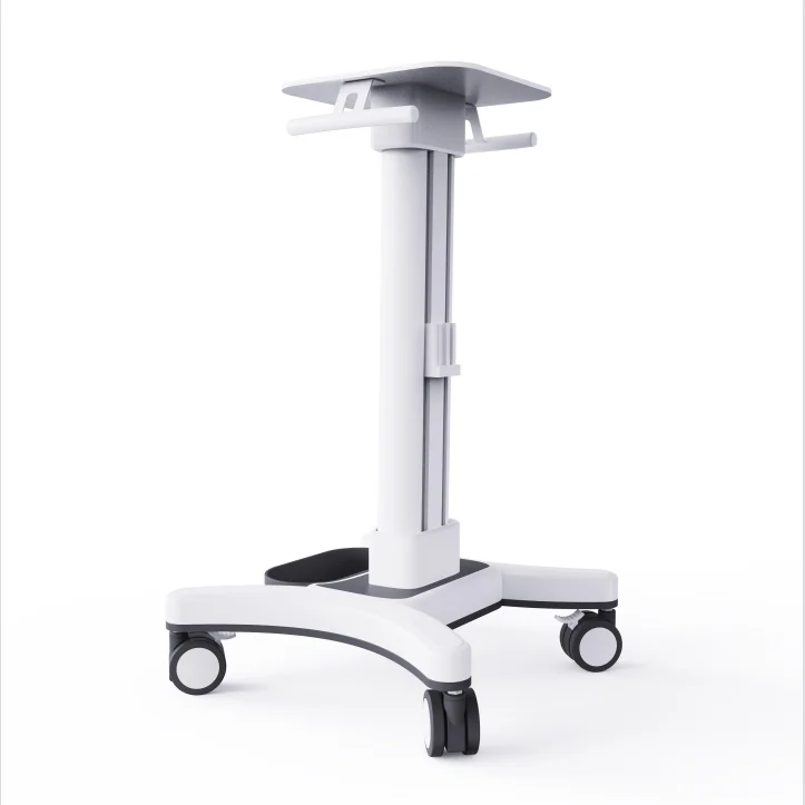 New design roll stand aluminium hospital medical ecg machine ECG trolley EC-22224-AE