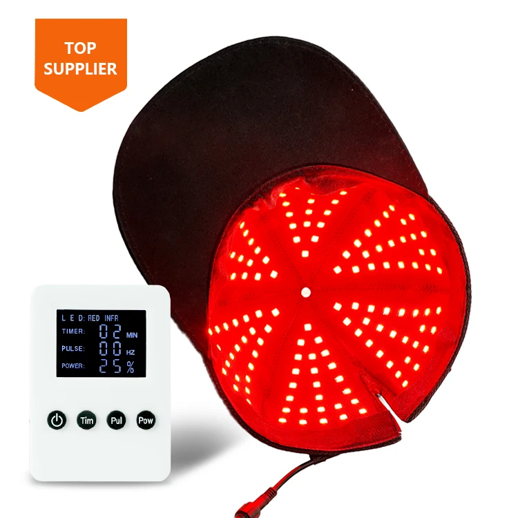 Customized Wavelength 630nm 850nm 940nm Red Infrared PDT Led Red Light Therapy Cap Hat