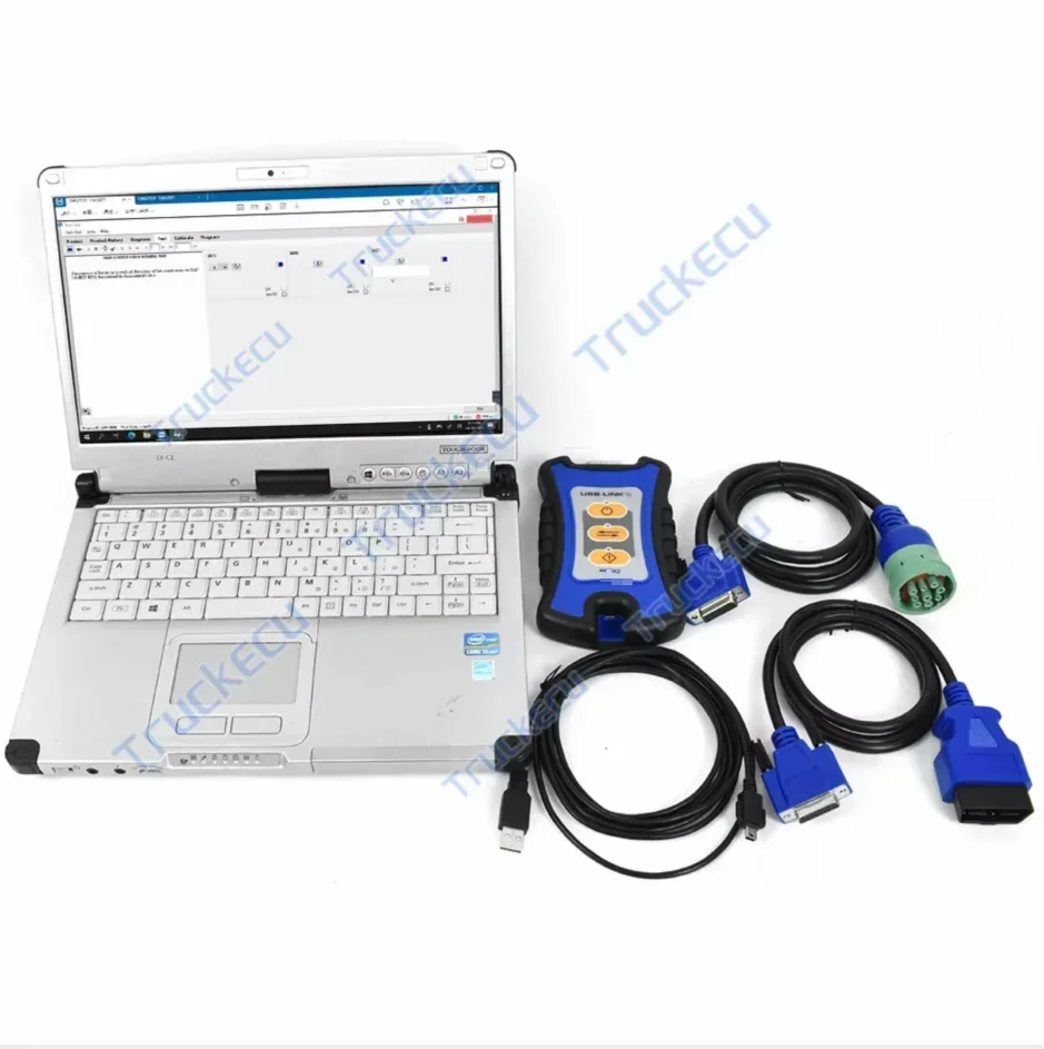 C2 Laptop Diagnostic Tool Universal Truck Excavator Ddl for Nexiq Adapter Scanner for Nexiq3 121054 DPA5 Usb Link 3 Data Link