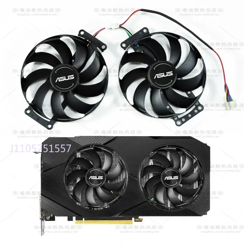 Fan FDC10H12S9-C for ASUS GTX 1660 1660S 1660Ti 2060S DUAL EVO Graphics Card