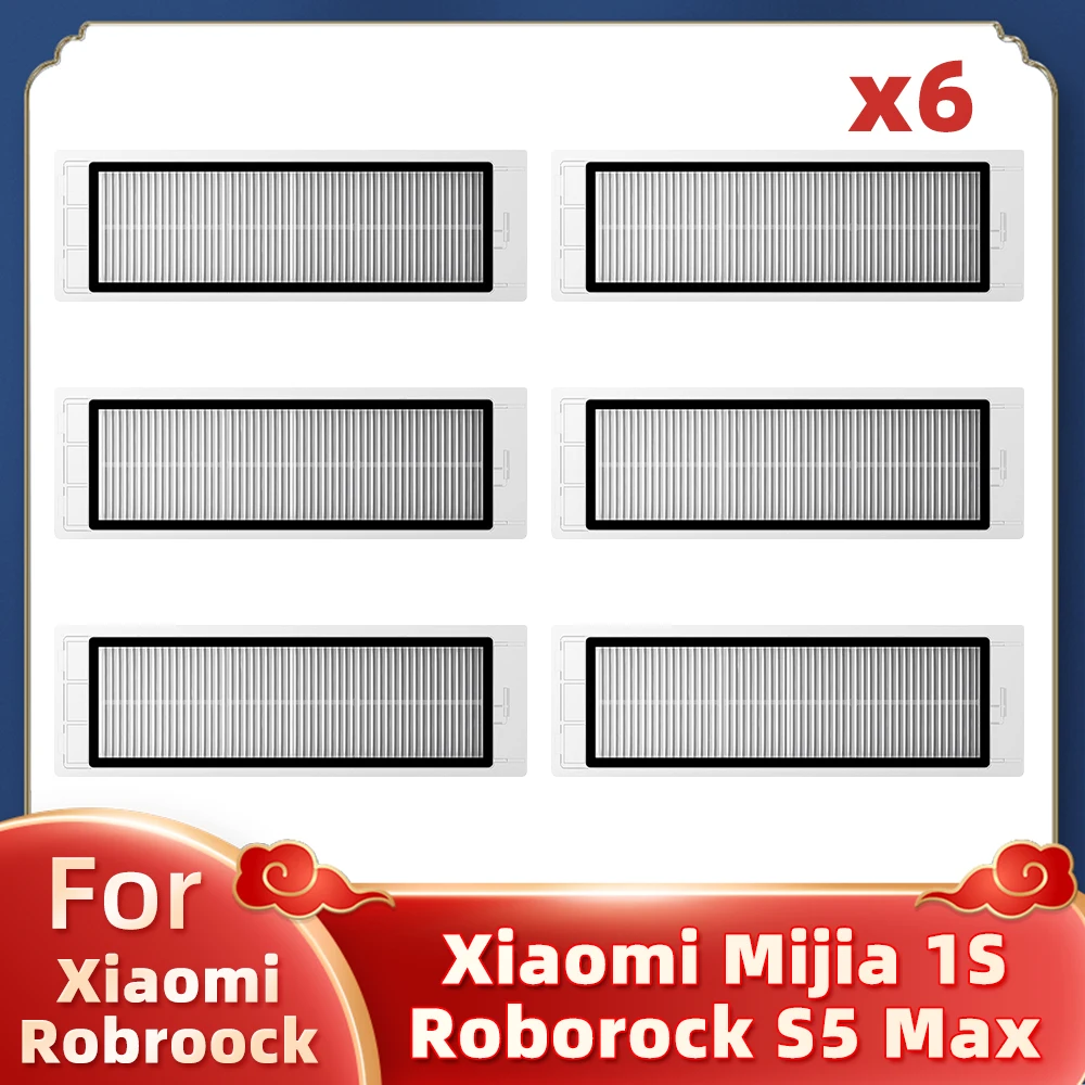Für Xiaomi Mi Roboter Staubsauger 1 / 1S SDJQR01RR SDJQR02RR SDJQR03RR Roborock E2 E3 E4 E5 S4 S4 Max S5 Hauptseite Pinsel Filter