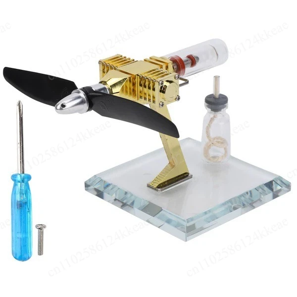 Engine External Combustion Engine Technology Puzzle Model Novelty Creative Gift for Science Enthusiasts