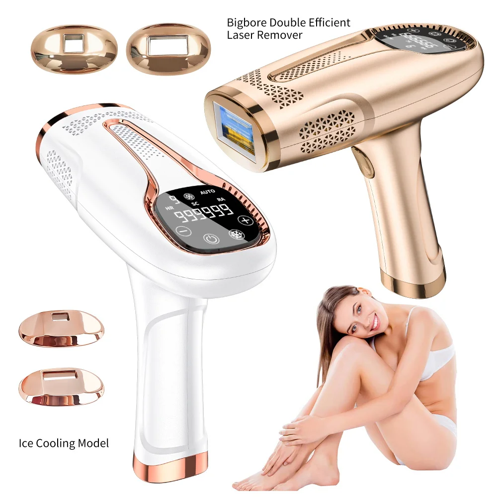 

Home Use Beauty Device Armpit Body Handheld Epilator Depilation Ipl Machine Ice Permanent Painless Portable Laser Hair Removal