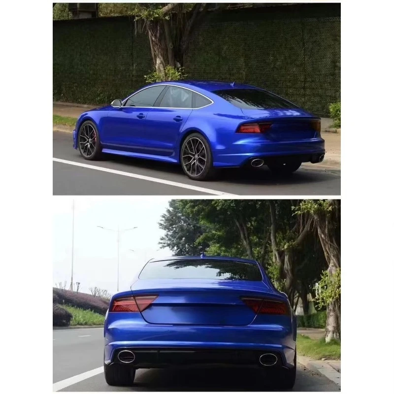 

Car Accessories For With Lamp A7 11-14 Upgrade 16-18 RS7 Bumper Spoiler Grille Auto Body Kit Car Parts Car Accessories Assembly
