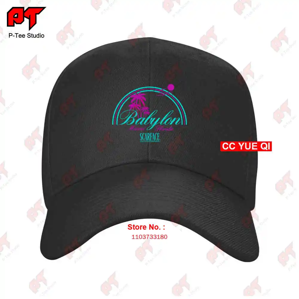 Scarface Babylon Miami Florida Mob Mafia Movie Baseball Caps Truck Cap D9SV