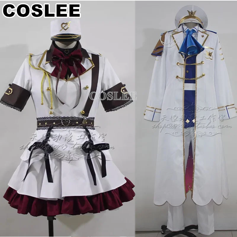 COSLEE VTuber VSPO Hinano Tachibana Cosplay Costume Lovely Dress Uniform Suit Women Men Halloween Party Outfit S-XXL Customized