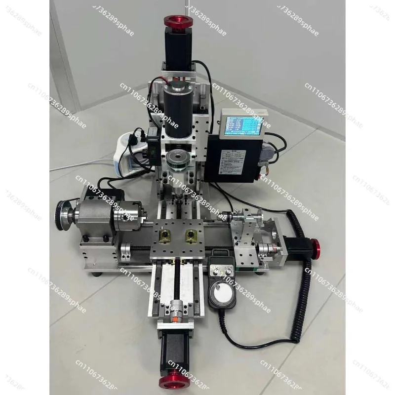 DIY numerical control turning, milling and drilling machine, lathe and milling machine can be programmed