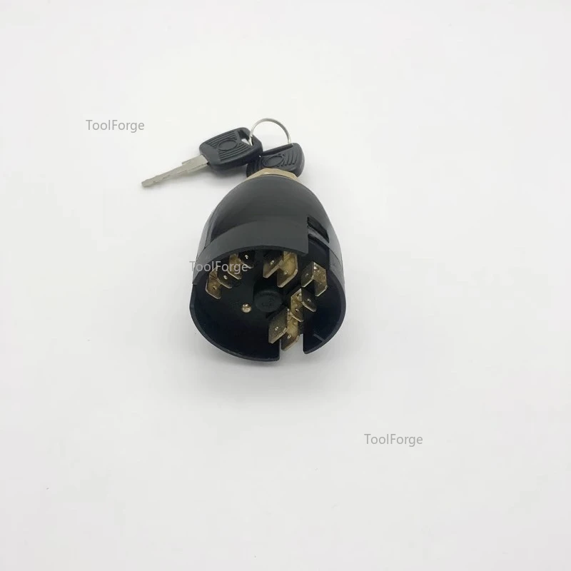 Excavator accessories Yuchai 60/85/135/230-8 power start ignition switch, electric door lock head car key