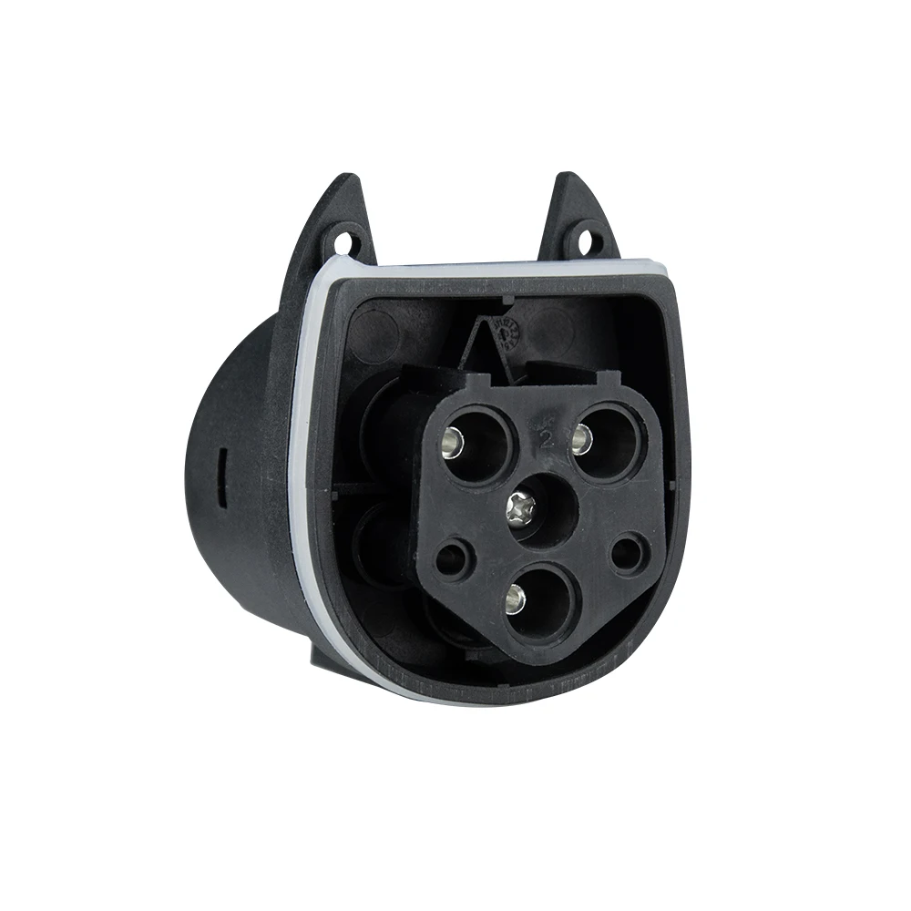 EVMBO Type1 SAE J1772 EV Car Charger Plug Connector 16A/32A/40A/48A 1 Phase for Electric Vehicle Charging Station EVSE Wallbox