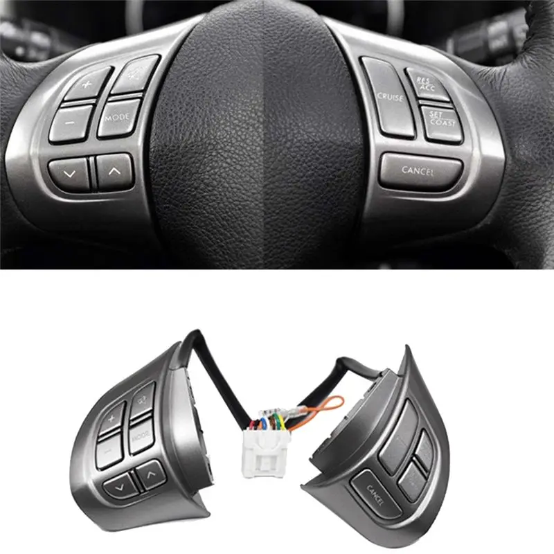 Steering Wheel Button Cruise Control Switch Sound Adjustment Switch Forsubaru Outback Legacy 2007-2009 Forester