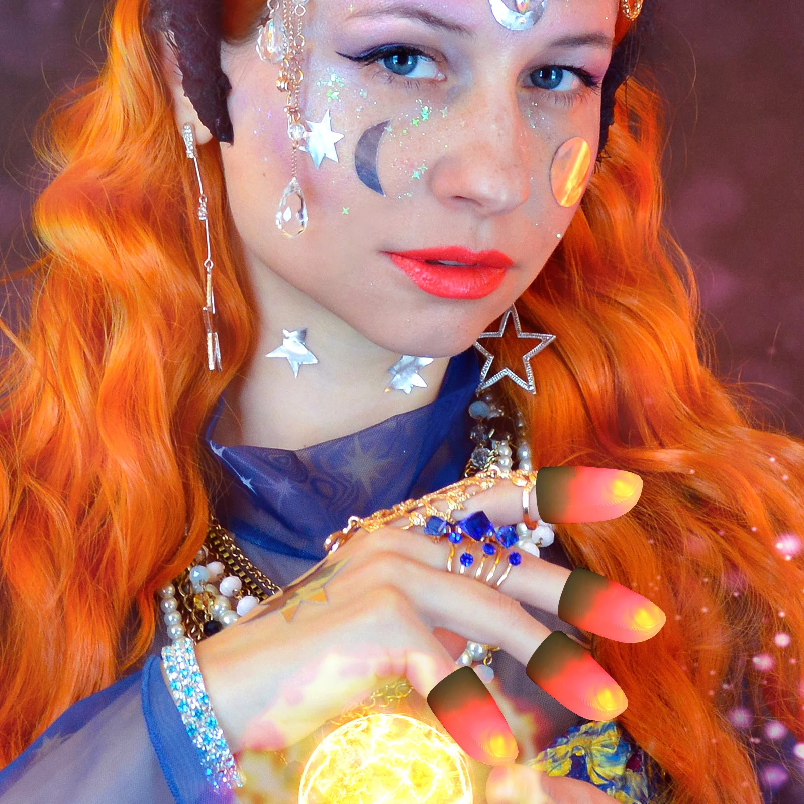 

5pcs Pvc Thumb Tip Lamp Lighted Lights Led Finger Lamps Rubber Finger Cots Glow Bright For Pranks Party Tricks Cosplay Halloween