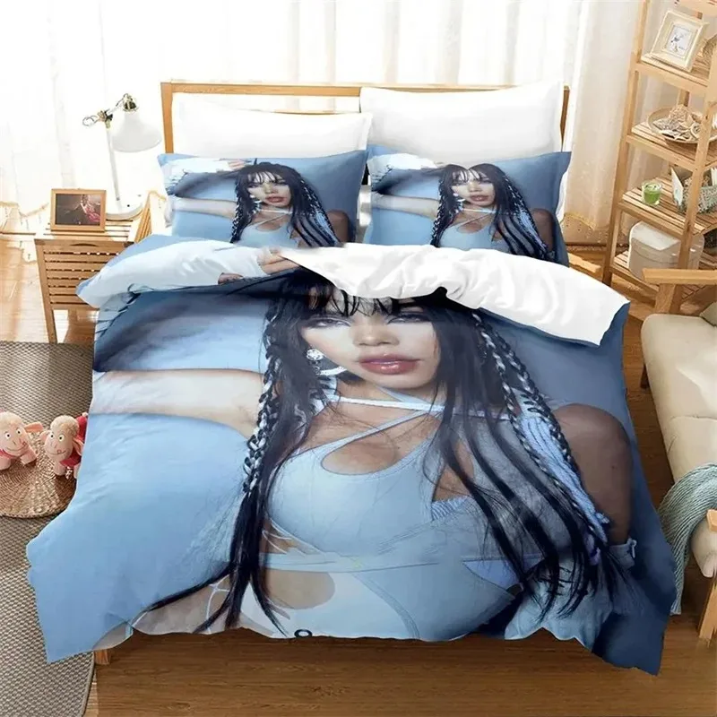 

3D Print Kenia K23 OS Bedding Set,Duvet Cover Comforter Bed Set Quilt Cover Pillowcase,King Queen Twin Size Boys Girls Adultse