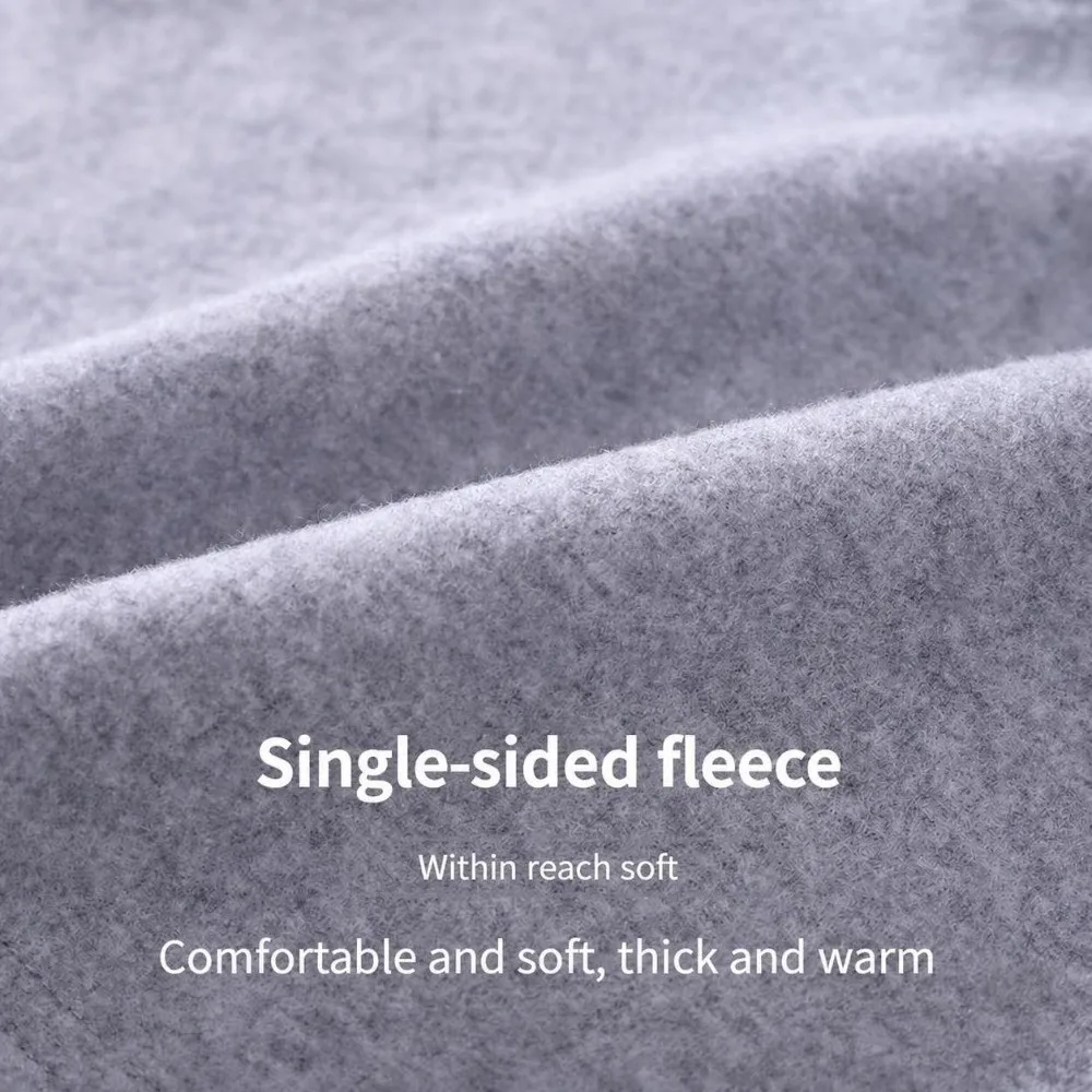 Single-sided Fleece Fake Hood Collar Soft Cotton Spandex Sleeveless Design Fleece Hood Collar Classic Color No Drawstring