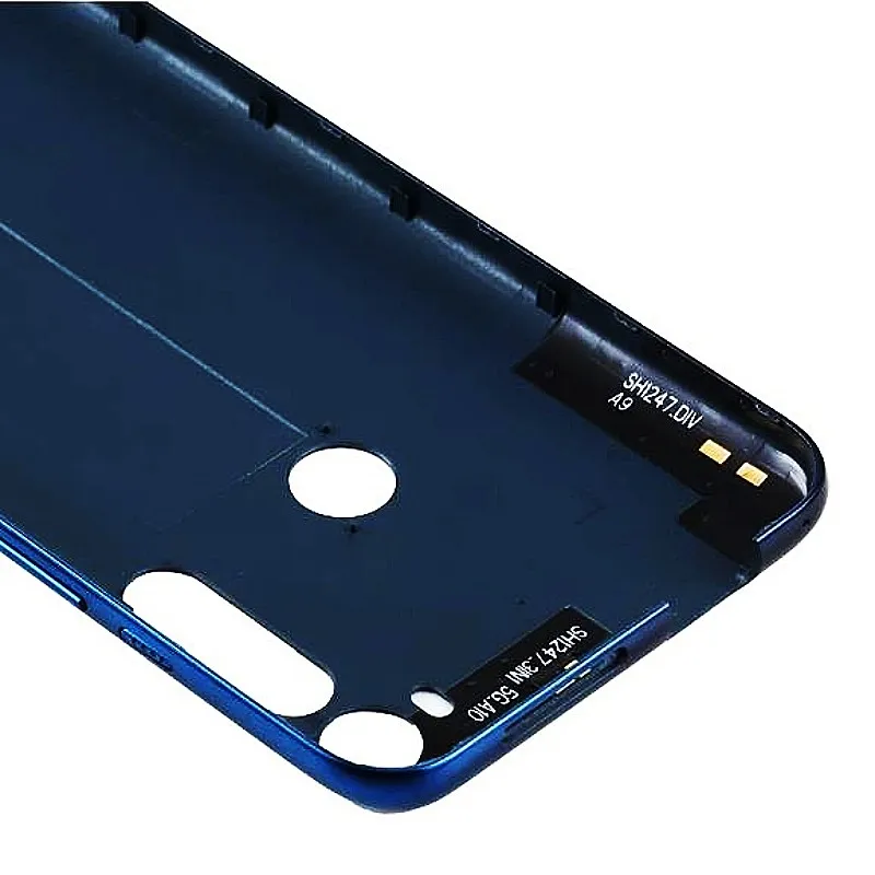 For Motorola Moto One Fusion Plus Back Battery Cover Rear Door Housing Glass Panel Replacement