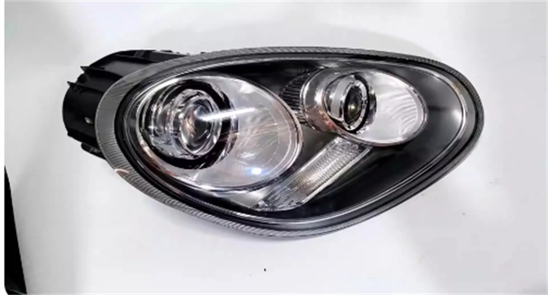 

Car Led Headlight for Porsche Boxster Cayman 987 Daytime Running DRL Angel Eyes headlamp Low High Beam