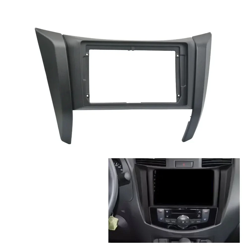 for Nissan NP300 Navara 2014-2019 Car radio instrument panel GPS navigation installation kit stereo player frame