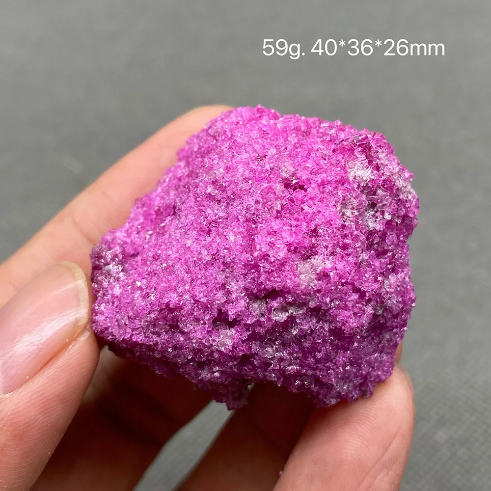 Best 100% Natural Myanmar Chocolate color Ruby Rough Mineral Specimens  Fluorescence Effect Red Healing Crystal Gem