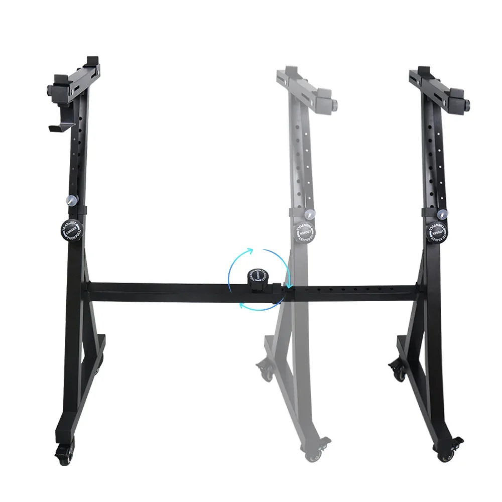 حامل لوحة مفاتيح Premium Z Style لعام 2025، حامل بيانو عالمي قابل للتعديل مع عجلات قفل