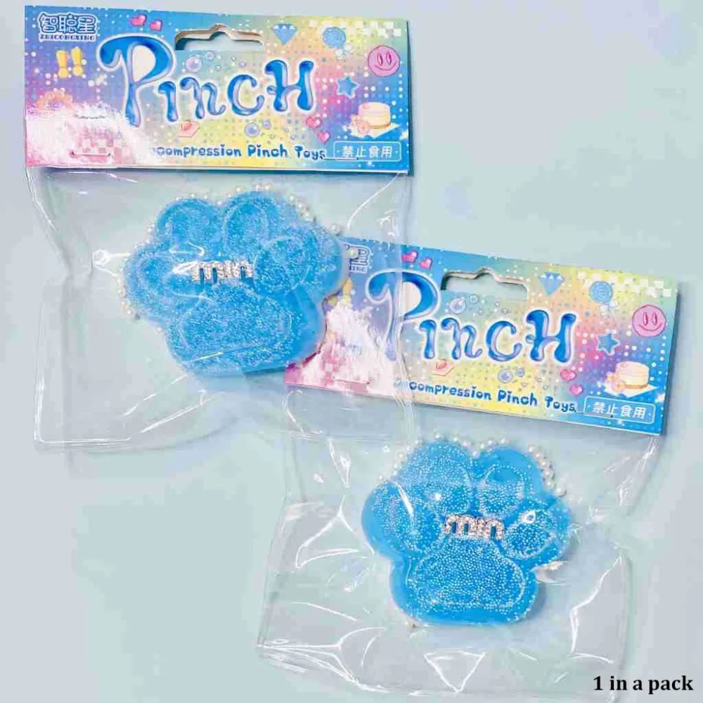 ของเล่นแมวน่ารักนุ่มนิ่มบีบได้ ช่วยลดความเครียด ของเล่นบีบคลายเครียดแบบเหนียว ยืดหยุ่นช้าๆ บีบแล้วคืนรูปทรง ของเล่นบีบคลายเครียด