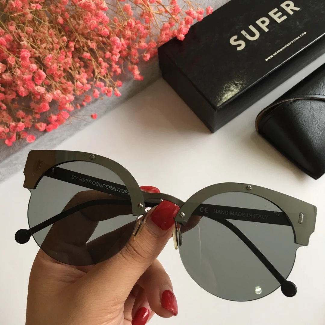 מפעל מקורי ל-DIYTA DT INTRACRAFT DTS165 עם קופסת מותג פופולרית מסגרת סגסוגת זהב עיצוב יוקרתי רטרו משקפי שמש לגברים נשים