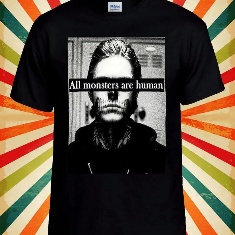 

All Monsters Are Human Funny Hipster Men Women Vest Tank Top Unisex T Shirt 1321