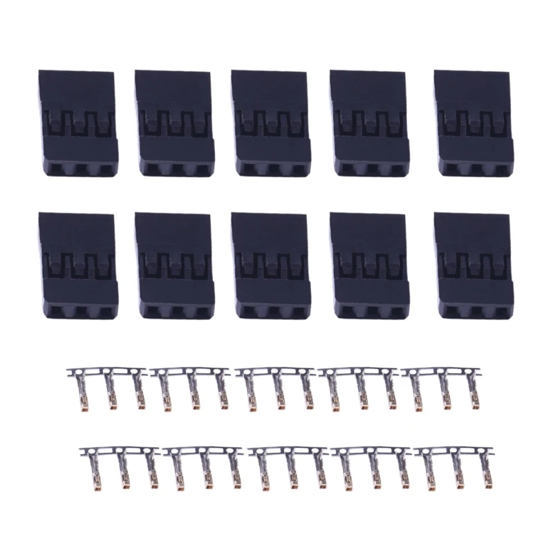 for Futaba Servo Connectors Plugs for Quadcopter Battery Lock and Pin Set