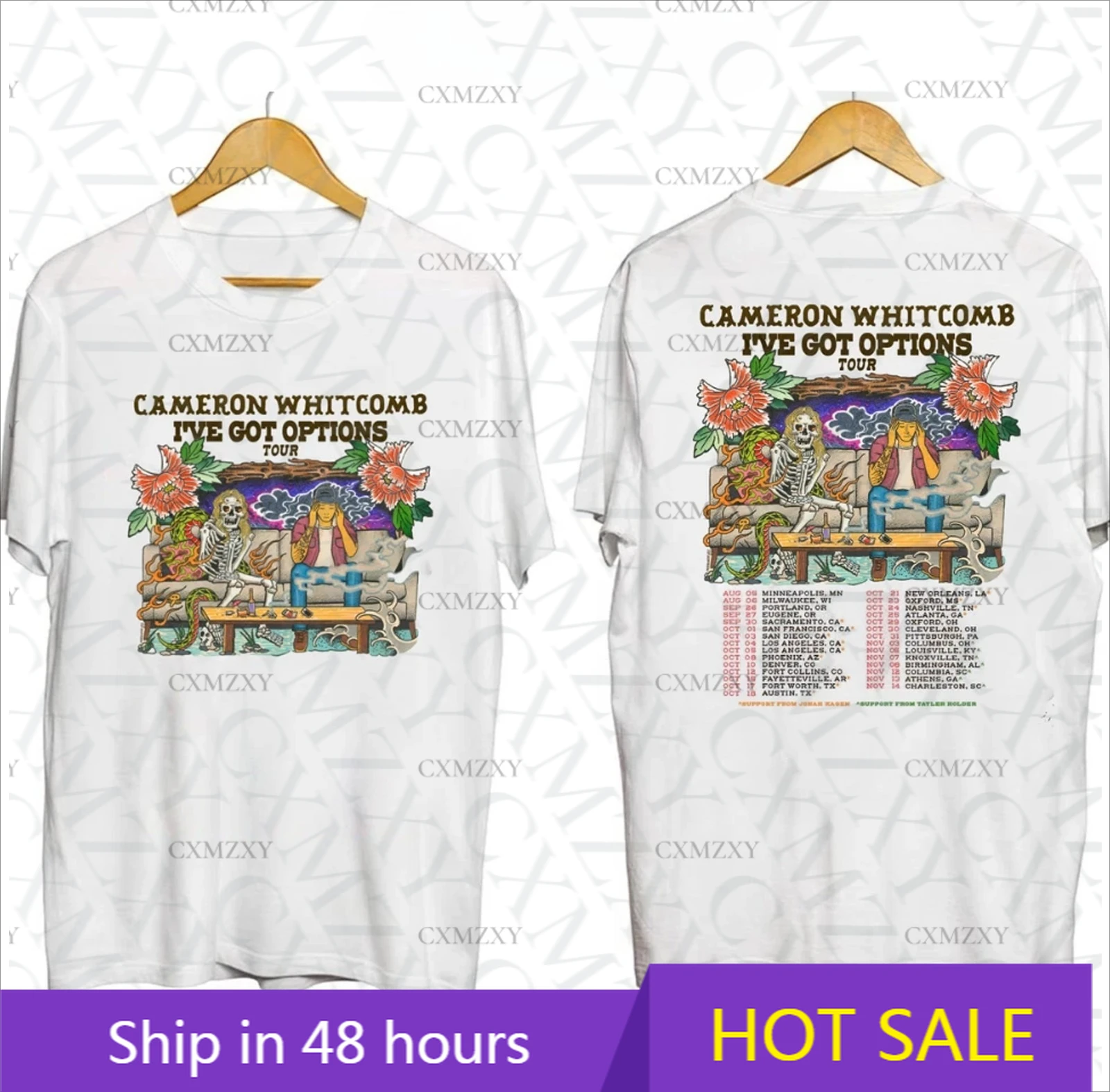 كاميرون ويتكومب إعلانات لقد حصلت على خيارات جولة 100٪ تي شيرت قطن #1