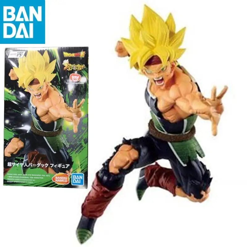 

In Stock Bandai Original Dragon Ball Banpresto Burdock Figurine Model Ornaments Anime Toys Statue Holiday Gifts Action Figure