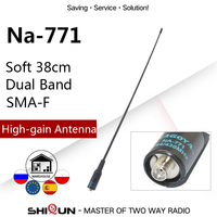 Nagoya NA-771 Baofeng Antenna High Gain 771 Dual Band VHF/UHF Walkie Talkie Antenna For UV-9R UV-13 Pro UV-16 Max CB Ham Radio