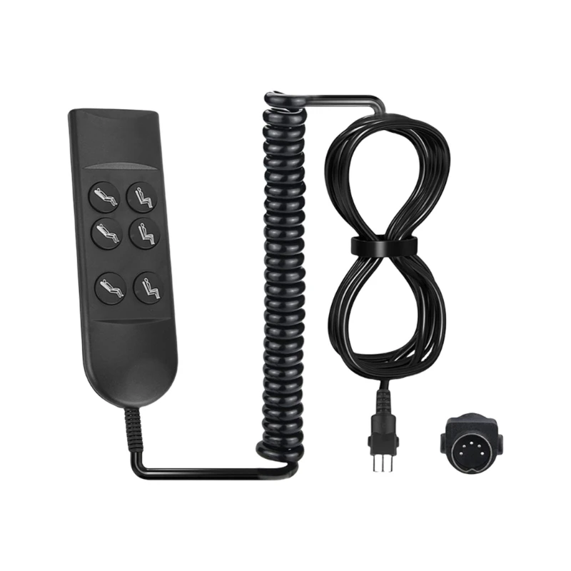 F68D Electric Recliner Chairs Controller 6 Button Hand Switches Manual Controller